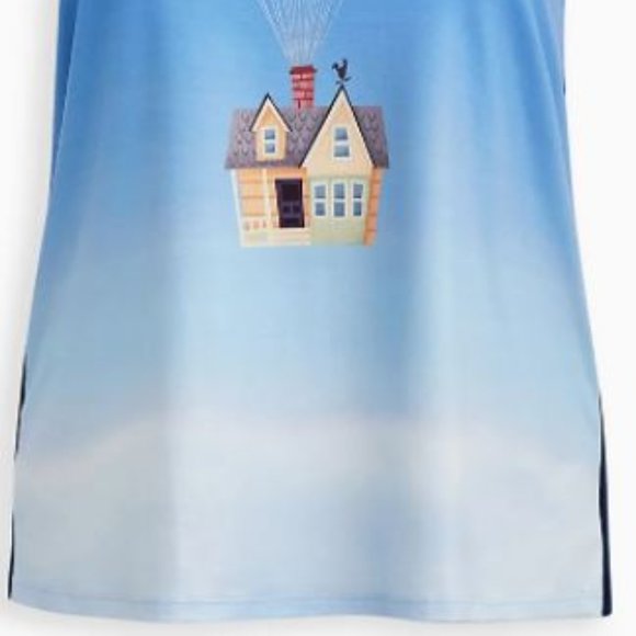 Torrid Disney Pixar UP Balloons Tank NWT 6 6x - Picture 4 of 6